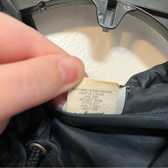 Universal Studios Vintage Hollywood Square Rain Hooded Jacket unisex Black LG - Picture 5 of 9